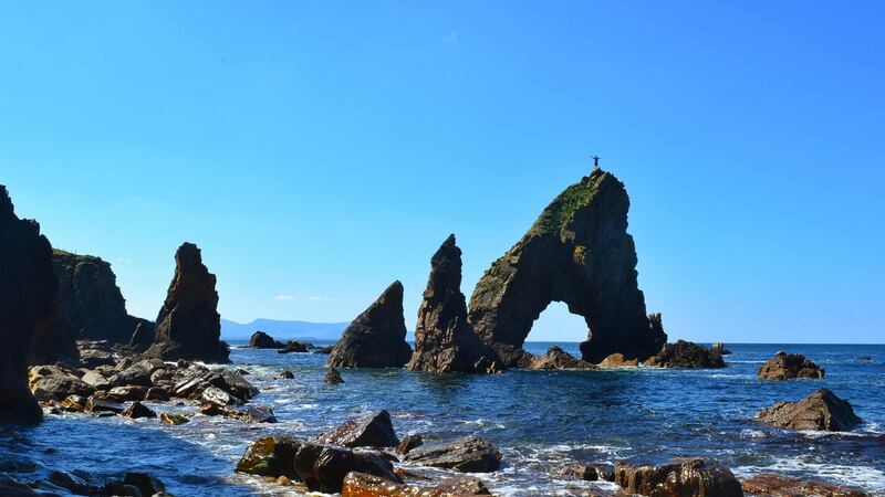 Go sea stack climbing in Donegal