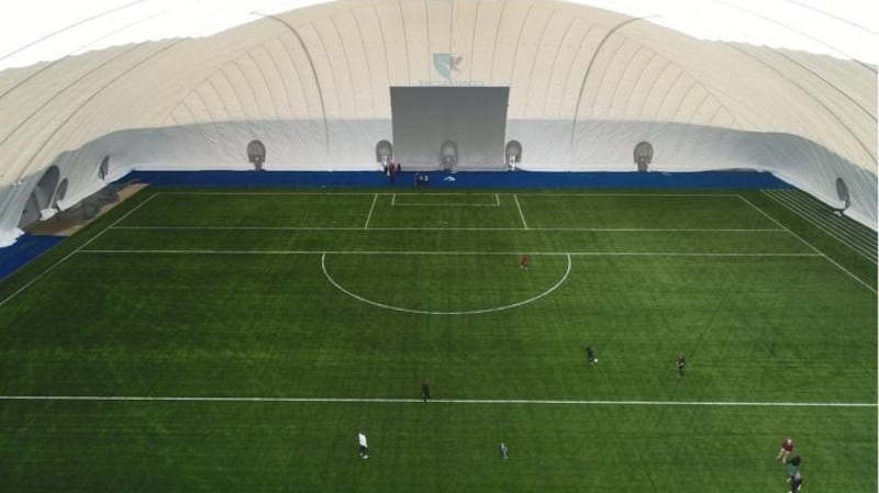 A view of the Connacht GAA Air Dome in county Mayo. File photograph: Inpho