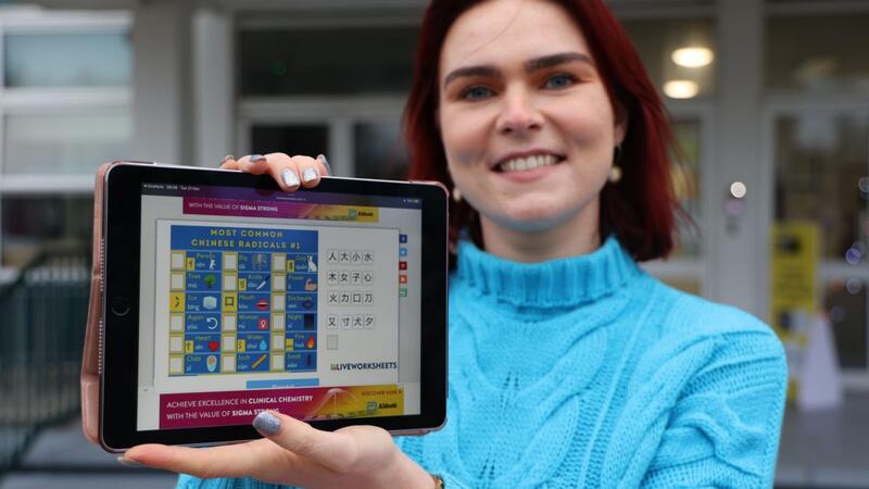 Niamh McNally is a Mandarin Chinese teacher: “The Leaving Cert course is designed so that when you enter fifth year, if you have no language background, you are well capable of taking the course in two years and achieving a good grade.” Photograph: Nick Bradshaw