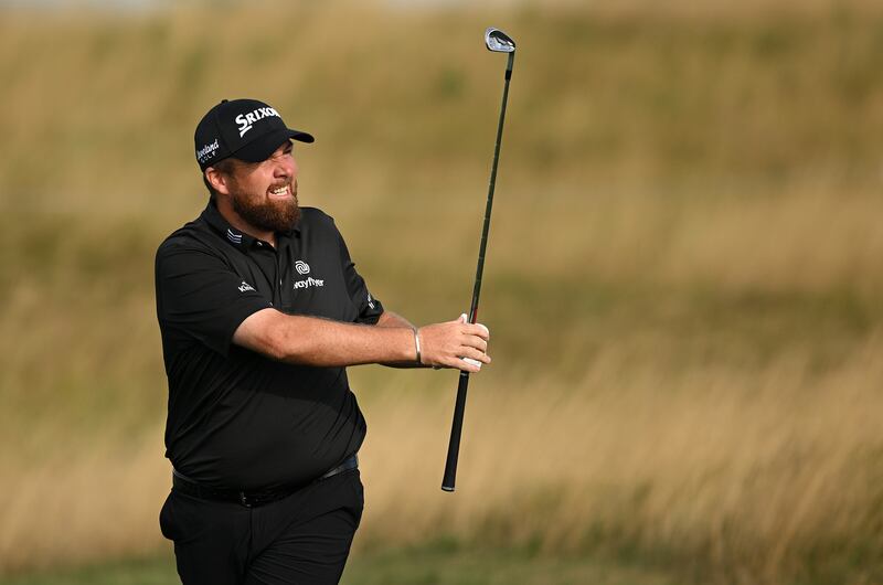 An excited Shane Lowry of Ireland is excited at getting the captain's call. Photograph: Octavio Passos/Getty Images