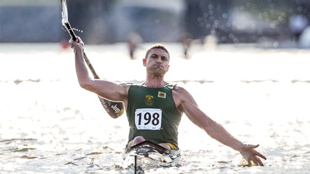 South African marathon canoer Hank McGregor