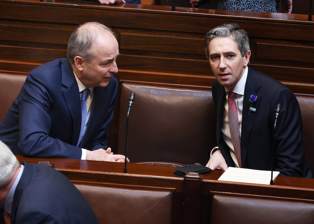 Micheál Martin and Simon Harris will rotate the role of taoiseach but Martin will spend longer in the role