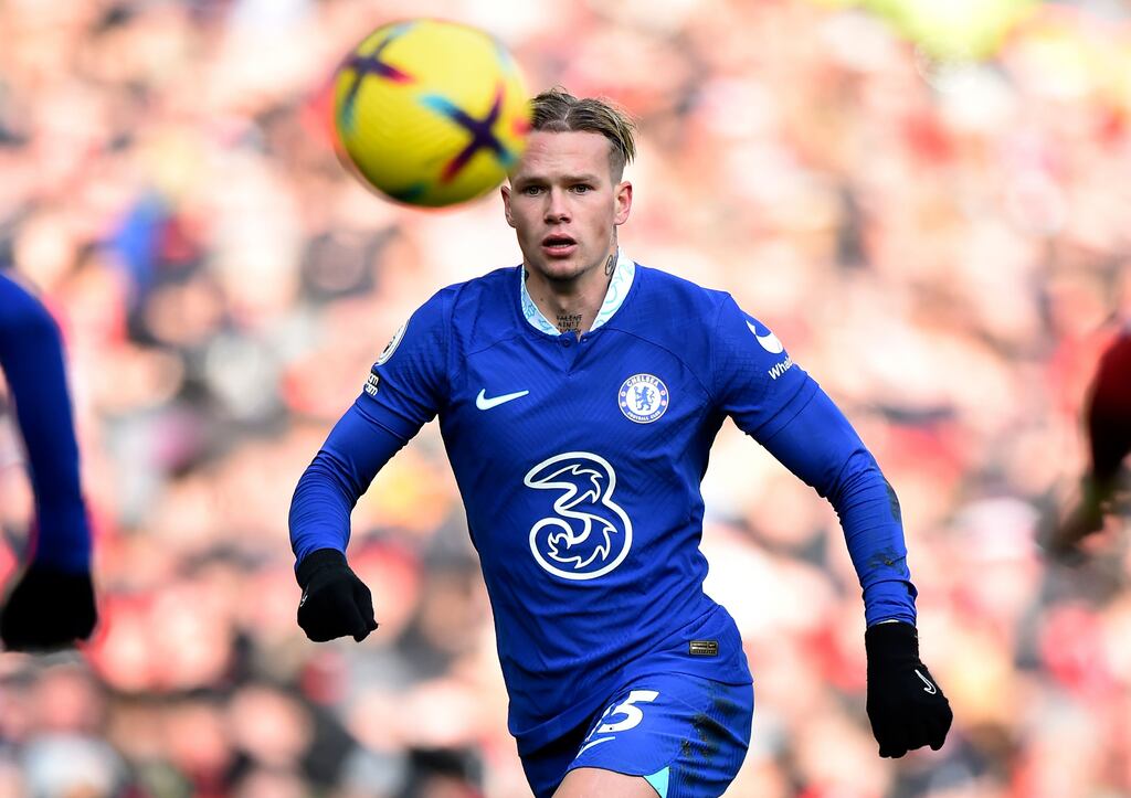 Mykhailo Mudryk: Chelsea were pleased to pip Arsenal to the signing of the Ukrainian international. Photograph: Peter Powell/EPA