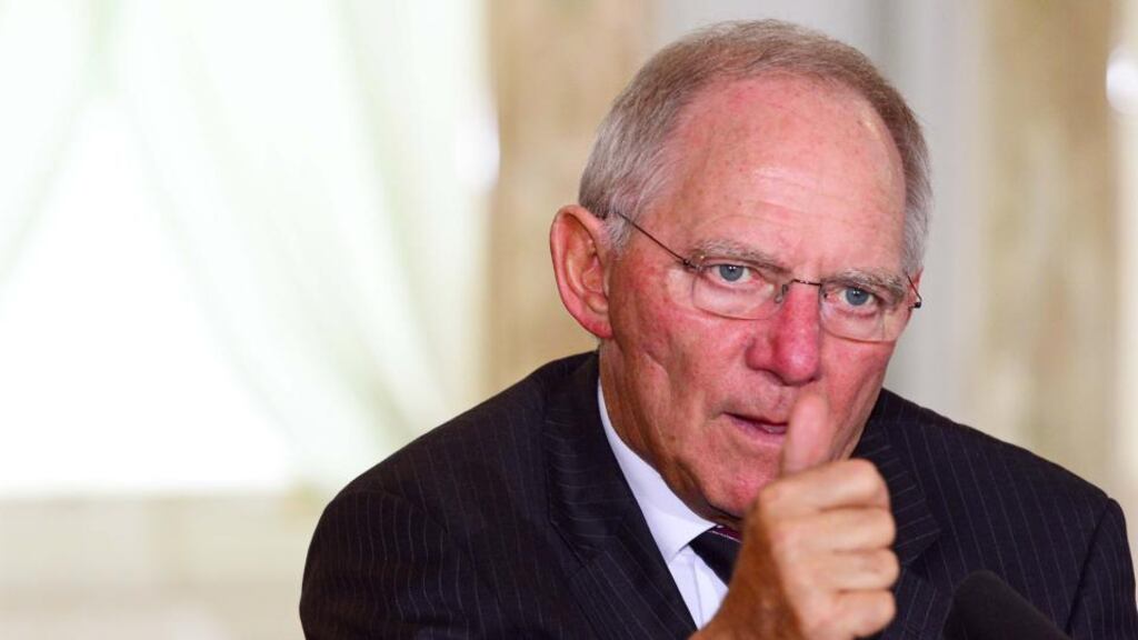 Wolfgang Schäuble: is critical that many EU members continue to ignore budget and reform recommendations from Brussels. Photograph: Eric Luke