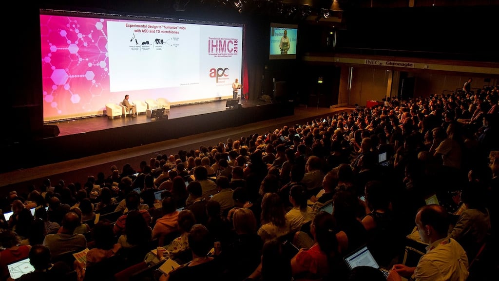 Attendees at the International Human Microbiome Conference at the INEC, Killarney. File photograph: John Austin