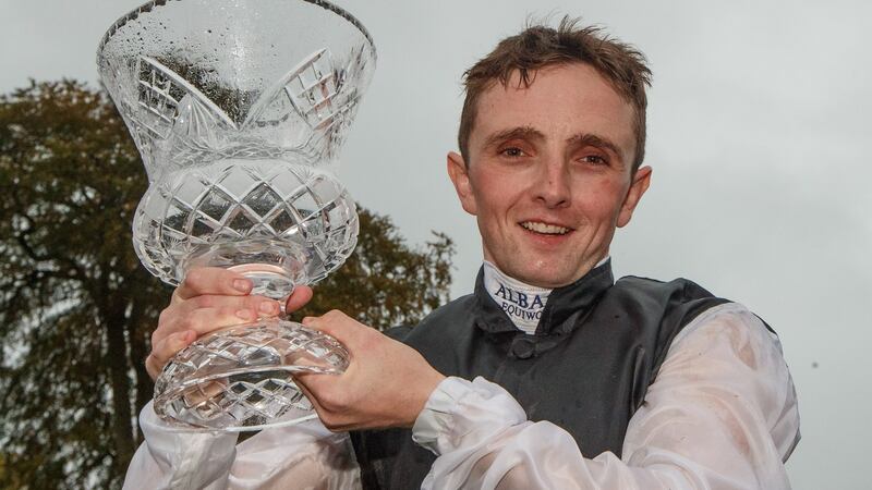 Jockey Chris Hayes says he’d do anything to get back racing. Photograph: Inpho