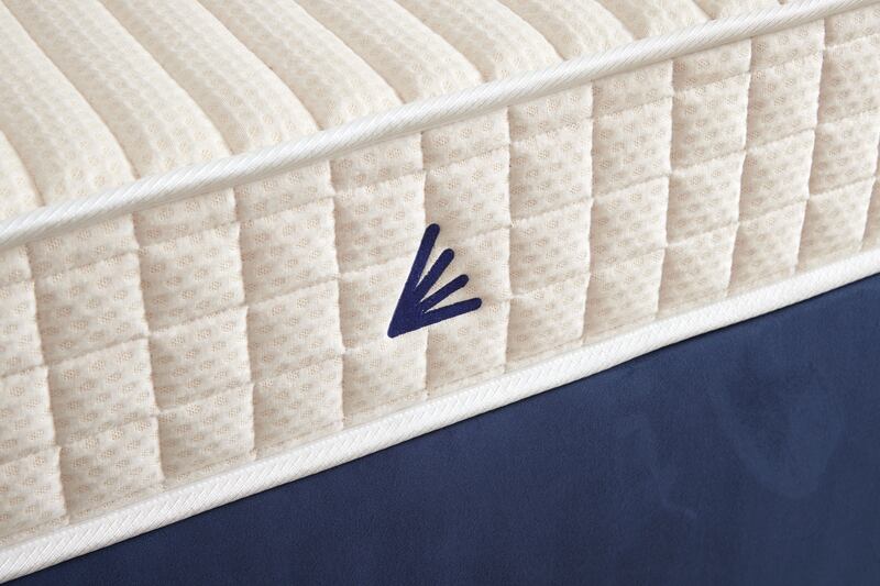 Naturally heat-regulating organic lambs wool gives comfort, and organic cotton covers the mattress for ultimate softness