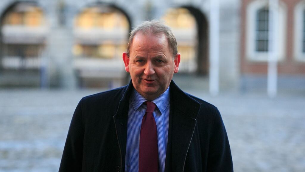 Executive director of human resources with An Garda Síochána John Barrett first made his claim that he had been told in 2015 that the gardaí were going to “go after” Garda whistleblower Maurice McCabe (pictured) in a statement he supplied to the tribunal in April of last year. Photograph: Gareth Chaney/Collins.