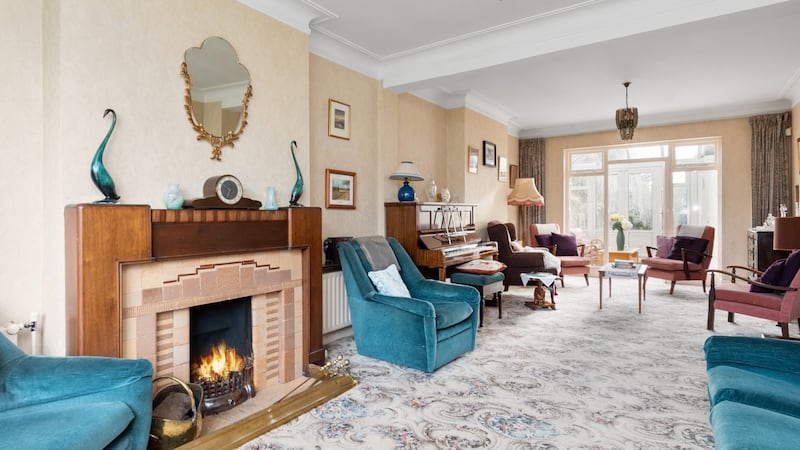 Living room at 63 Kimmage Road West, Dublin 12