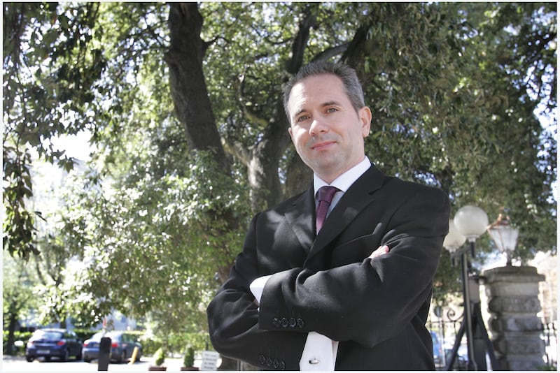 Andrew Healy pictured in 2007, when he was chief executive of National Bank Bank. Photograph: Brenda Fitzsimons