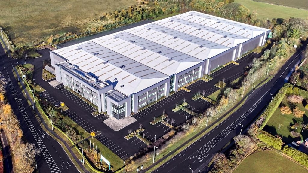 Refurbishment work is already under way at Unit 1 in the Dublin Airport Logistics Park.