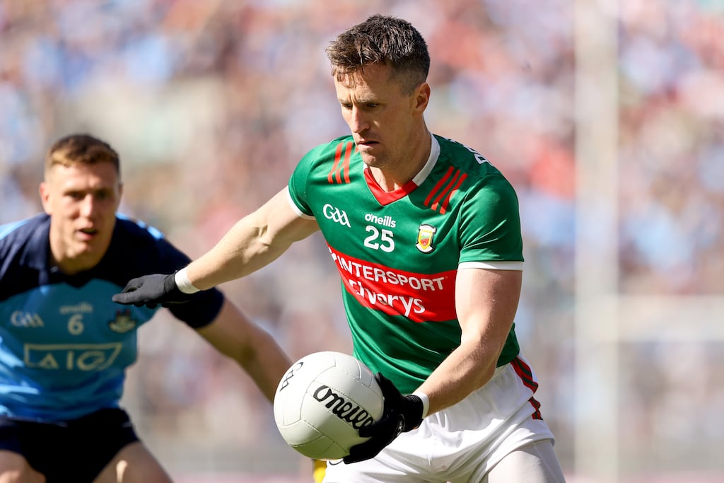 When Mayo's Cillian O’Connor retires, his record as the all-time football championship scorer will likely stand long in the books. Photograph: Ben Brady/Inpho
