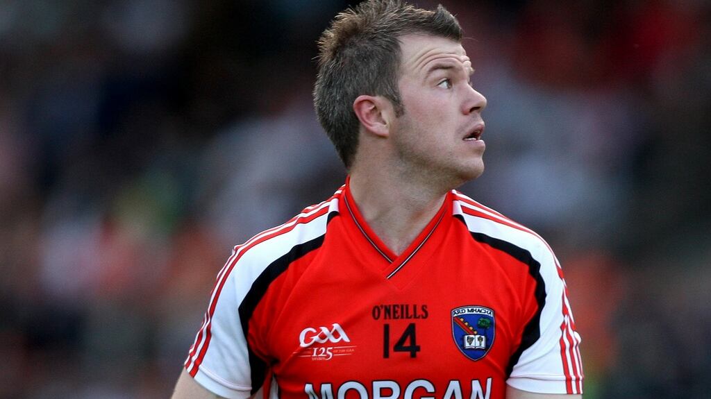 Ronan Clarke: played a key role in Armagh’s All-Ireland win over Kerry in 2002 but his career was later curtailed by injury. Photograph: James Crombie/Inpho