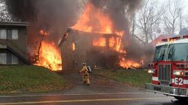 Nine feared dead as plane crashes into Ohio apartment block