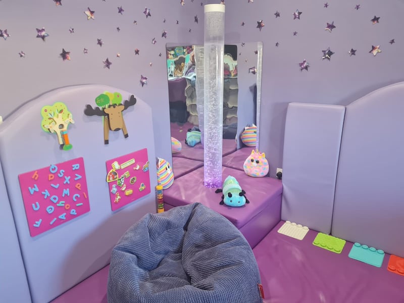 The sensory room.