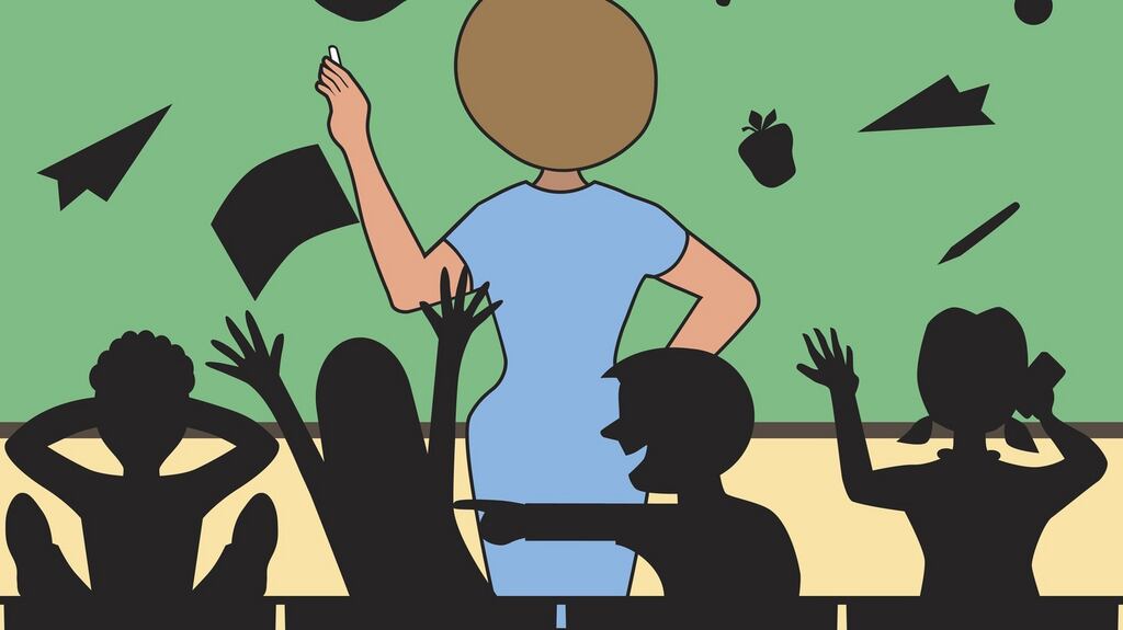 “The school building causes a maelstrom of white noise. It is up to students to figure out How to listen.” Photograph: iStock