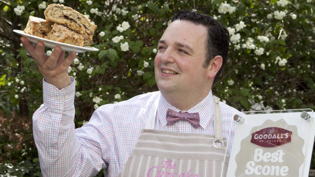 Graham Herterich winner of the Goodall’s Ireland’s Best Scone competition. Photograph: Shane O’Neill/Fennell Photography