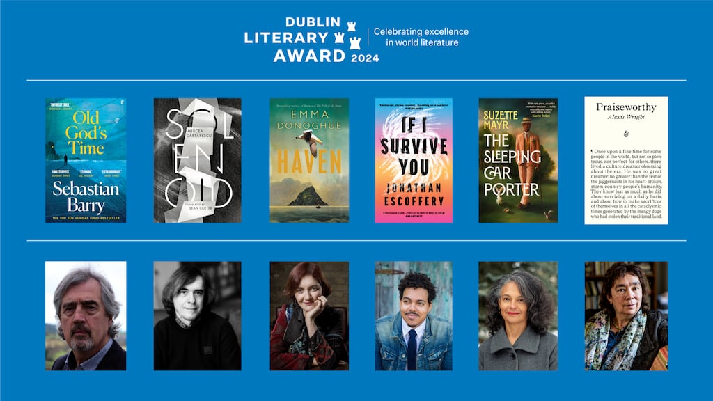 Dublin Literary Award 2024 shortlist