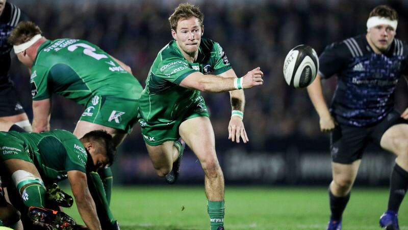 Kieran Marmion has agreed a new deal with Connacht. Photograph: Billy Stickland/Inpho