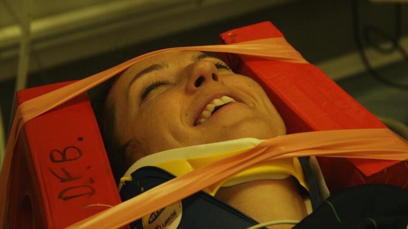 Anne-Marie Murphy: the Gaelic footballer was playing in the semi-final of the Dublin Ladies senior championship when a fall left her unconscious and unable to move her back when she woke