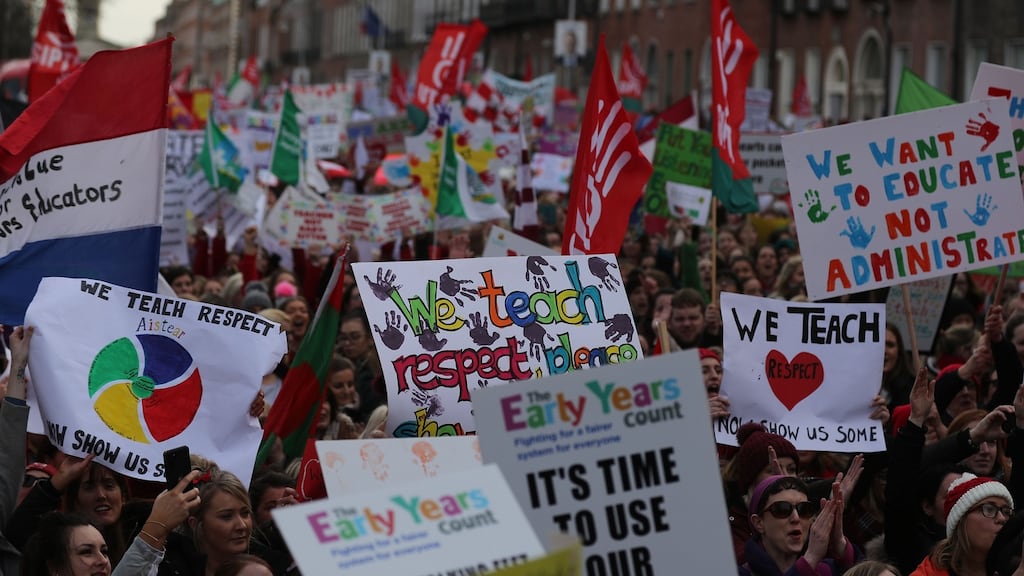 Should the State play a greater role in areas such as childcare and housing? The voters will have their say on Saturday. Photograph: Nick Bradshaw