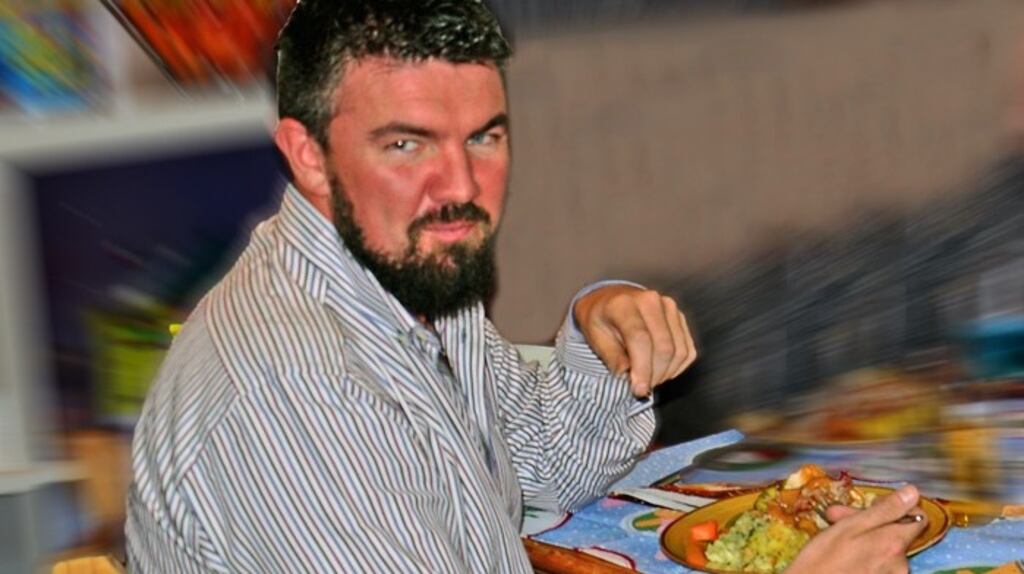 Paul Wells snr told gardaí he had not seen Kenneth O’Brien (above) for several days before the 33-year-old went missing. Photograph supplied by the family via An Garda Síochána.