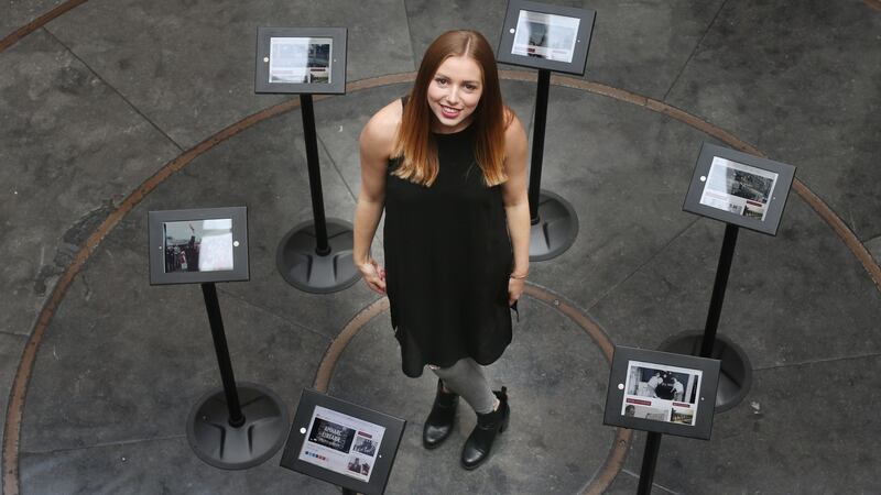 Actress Seána Kerslake, star of  A Date for Mad Mary. Photograph: Leon Farrell/Photocall Ireland
