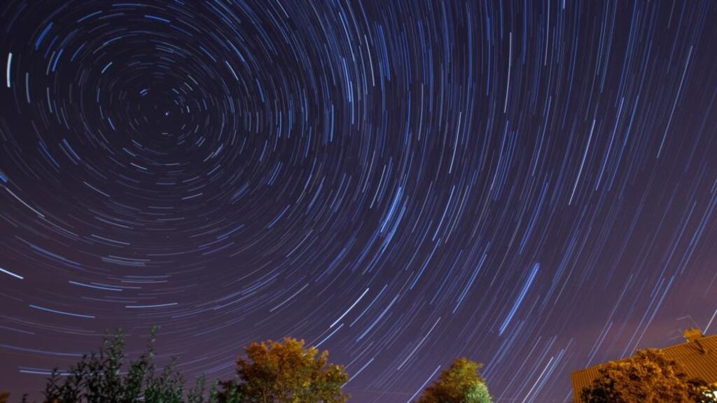 The Perseid meteor shower: lighting up the night sky - and Vinny’s day. Photograph: Getty Images