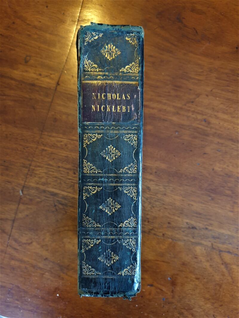First edition of The Life and Adventures of Nicholas Nickleby by Charles Dickens €150-€250