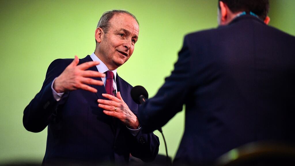 Micheál Martin: ‘This will not be an easy process, but it is a hugely important one.’ Photograph: Jeff J Mitchell/Getty