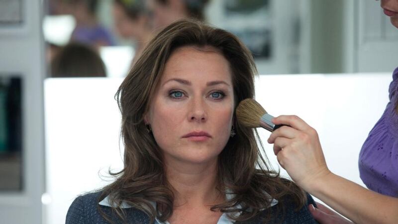 Reality TV: Sidse Babett Knudsen as Birgitte Nyborg, Helle Thorning-Schmidt’s fictional counterpart as Danish prime minister, in Borgen. Photograph: Mike Kollöffel/DR