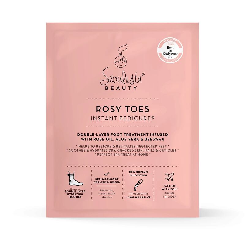 Seoulista Beauty Rosy Toes Instant Pedicure (€8.99)