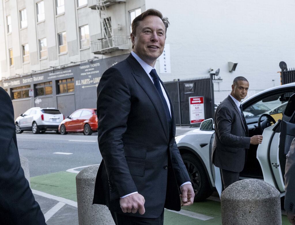 Some managers probably welcome signals that they can return to the smack of firm discipline, including Elon Musk's unflexing of remote working. Photograph: Marlena Sloss/Bloomberg