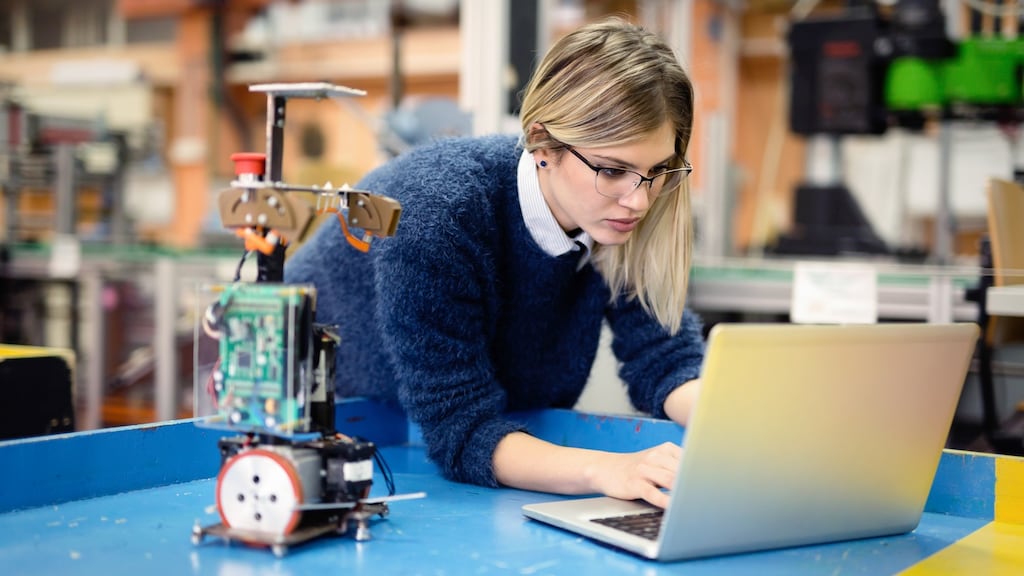 Limited Stem subject choices in school was cited by 46% of participants as a barrier to careers in the field. Photograph: Getty Images