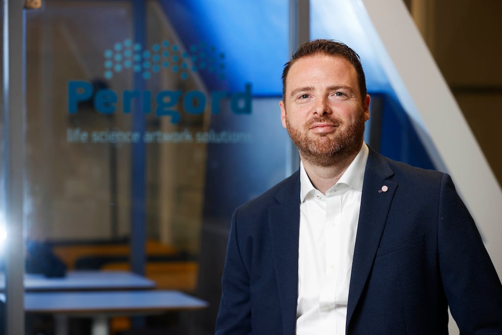 Gary Orr, chief commercial officer Perigord and XDS Brand. The new agency will provide a broader range of services to Perigord and Tech Mahindra clients. Photograph: Conor McCabe Photography