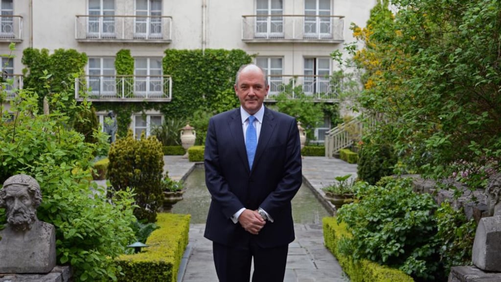 Peter McCann, manager of The Merrion Hotel in  Dublin. Photograph: Eric Luke
