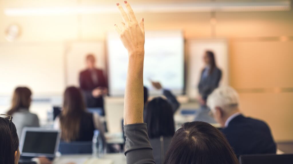 Top class: Ireland has a wealth of adult and further education courses. Photograph: Getty