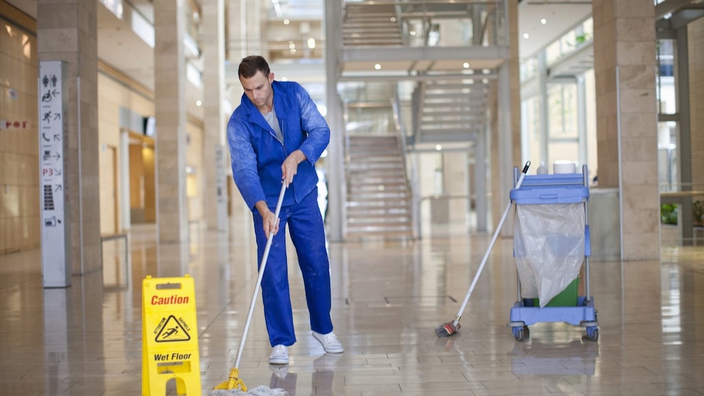 The contract cleaning services firm Noonan Services generates 40 per cent of its revenue in the UK. Photograph: Getty Images