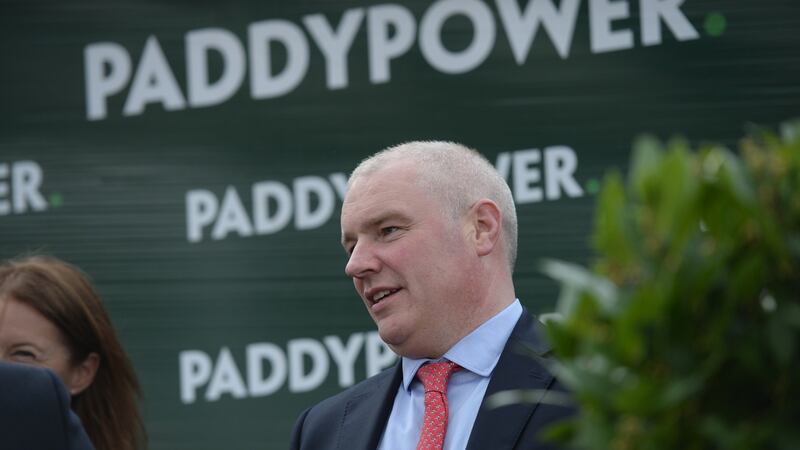 Paddy Power: Photograph: Alan Betson