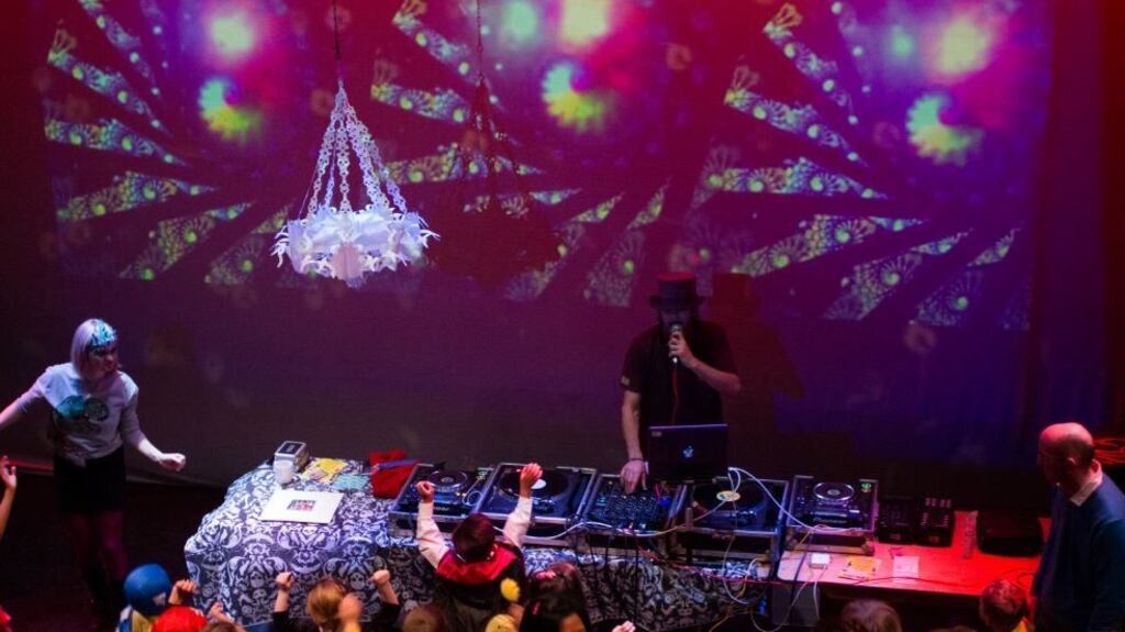 Deadly dancing at Dracula’s Disco in Meeting House Square, Dublin, on Monday, October 30th