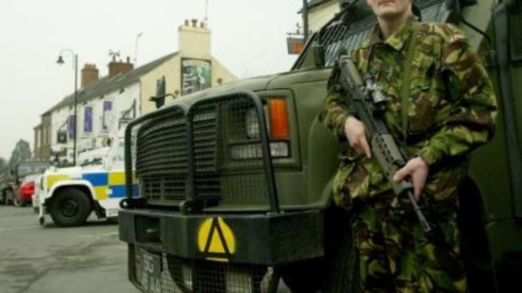 A preliminary inquest into the deaths of two British soldiers was held in Belfast on Friday. File photograph: Getty Images