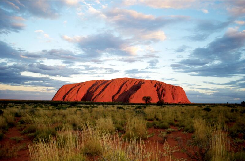 Experience a sunset at Uluru