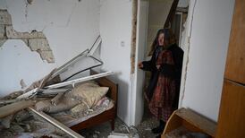 Russia accused of plotting airline attacks as missile strikes cause blackouts in Ukraine