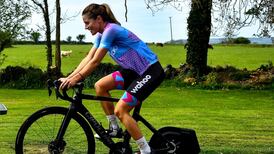 Imogen Cotter enjoying a Zwift rise in world of e-cycling