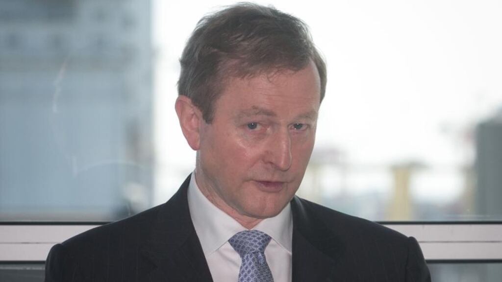 Taoiseach Enda Kenny: cannot give a commitment legislation for use of medicinal cannabis will be completed within the 12 weeks pledged by Minister for Health Simon Harris. Photograph: Gareth Chaney Collins