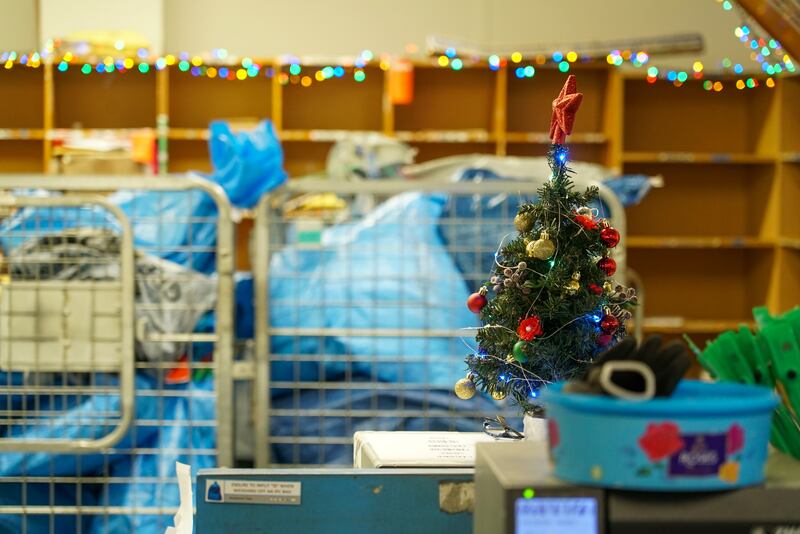 An Post has AI-assisted technology that uses complex algorithms to work out whether and when a person is likely to pay charges attached to a parcel, and lines them up for delivery and processing on that basis. Photograph: Enda O'Dowd