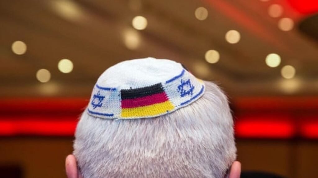 Germany’s top official responsible for efforts against anti-Semitism has suggested that Jews should not always wear their skullcaps in public. Photograph: Frank Rumpenhorst/AFP/Getty Images