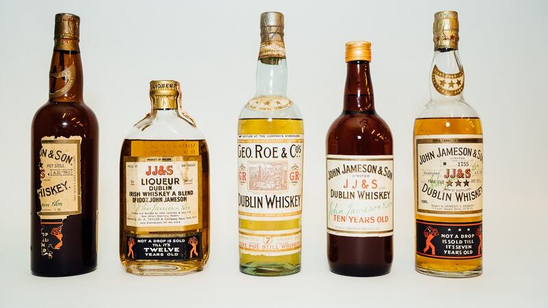 Selection of old and rare whiskies - with some evaporation VIctor Mee