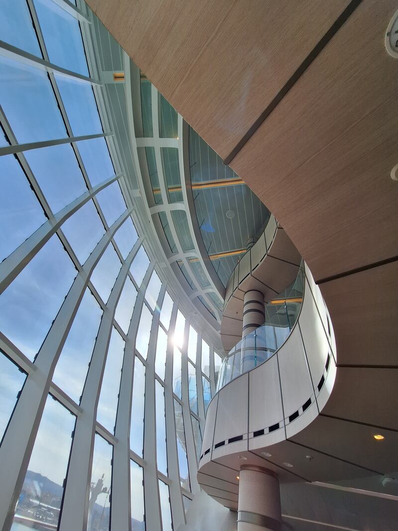 Interior of the Sun Princess