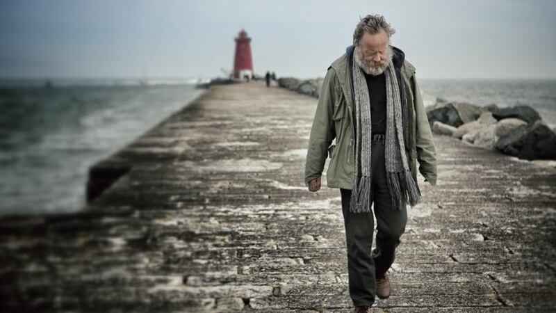Reflective mood: Martin Hart on Great South Wall, in Dublin Bay. Photograph: Donal Moloney